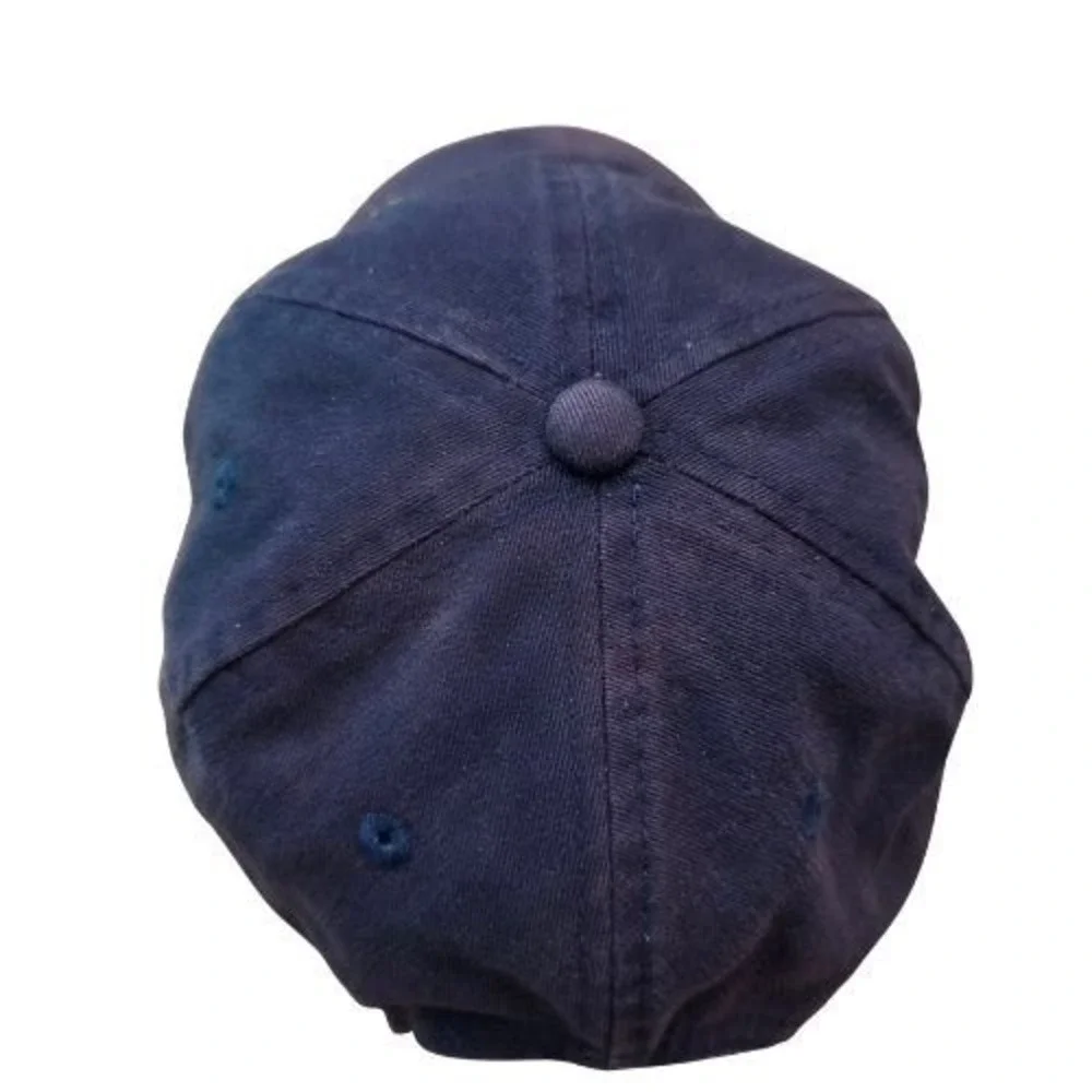 USS Oklahoma BB 37 Pearl Harbor Navy Blue Cotton Hat OSFM Pacific Historic Parks